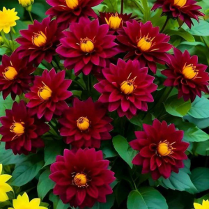 Георгин Вуцапо купить по цене от 327р. в интернет-магазине «Посадика» с доставкой почтой в в Луховицые и по всей России – [изображение №1].